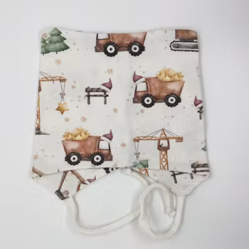 Knytelue med julemotiv, 1-2år