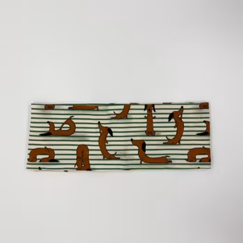 Pannebånd med yogahunder, barn 2-6år