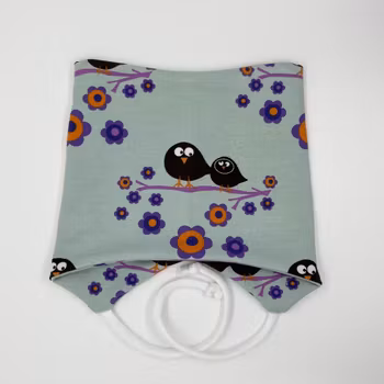 Knytelue med fugler, str.1-2år