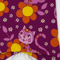 Knytelue med katter, str.1-2år