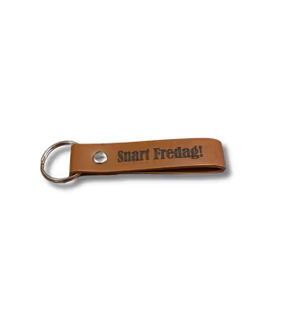 Nyckelring - Klassiskt typsnitt