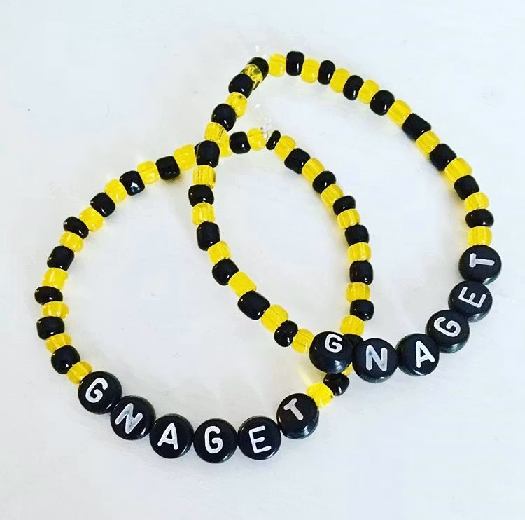 Armband AIK/GNAGET/STOLTA AIK/Gult och svart
