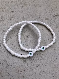 Armband HAMMARBY/BAJEN/FORZA BAJEN/GRÖNT OCH VITT