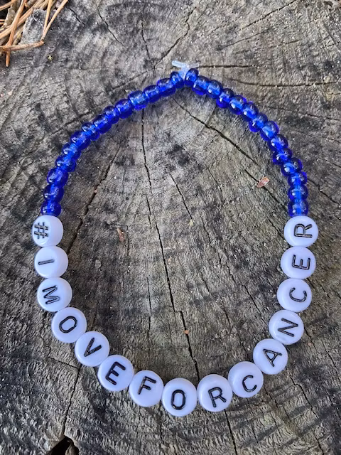 Armband #IMOVEFORCANCER