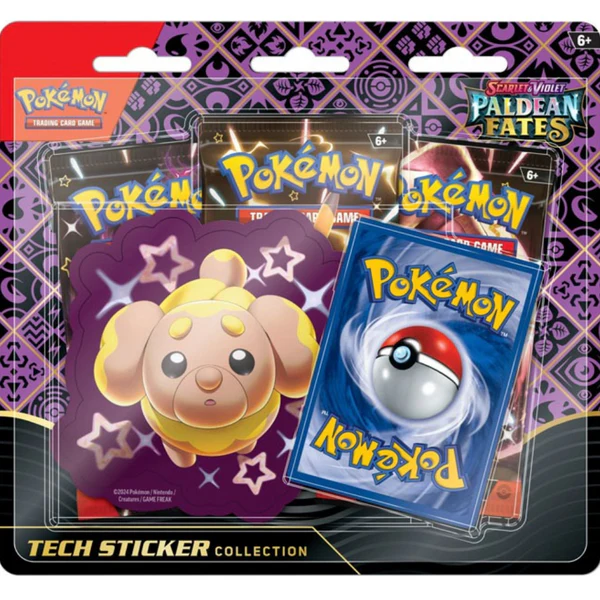 Paldean Fates Tech sticker 3 Pack