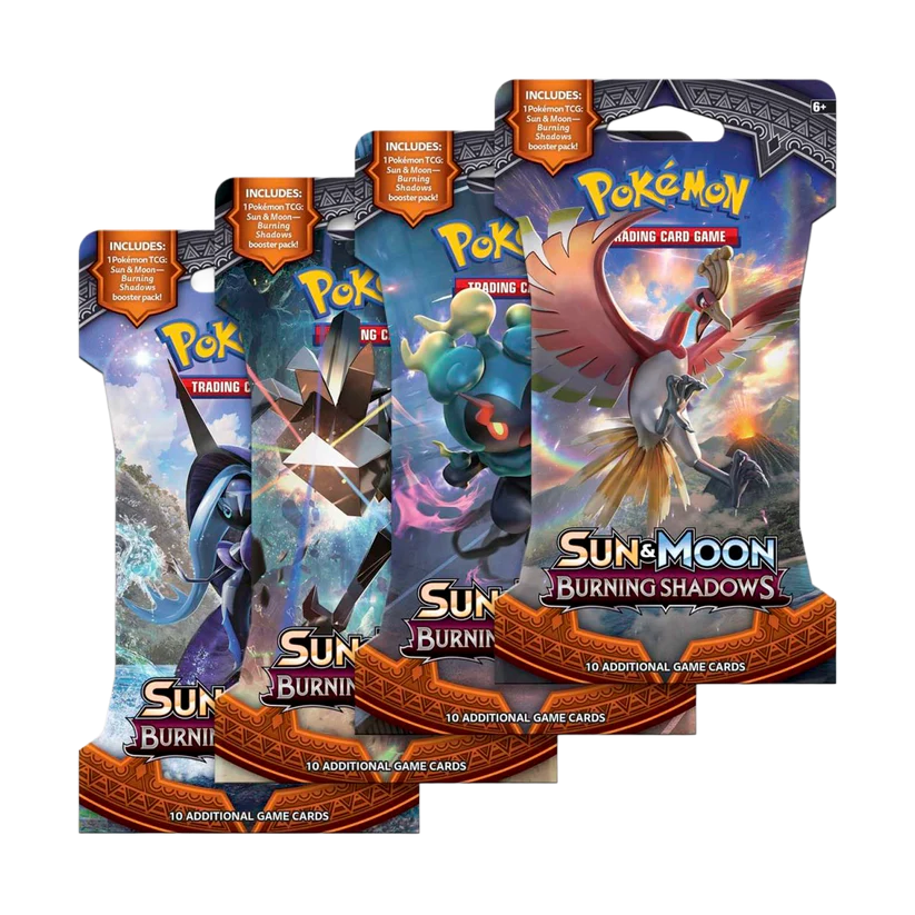 Burning Shadows sleeved Booster Pack