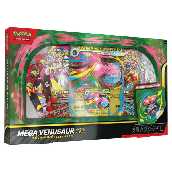 Mega Venusaur EX Collection Box