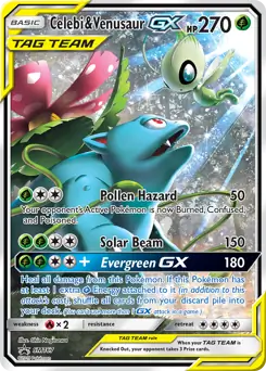 Celebi & Venusaur GX NM