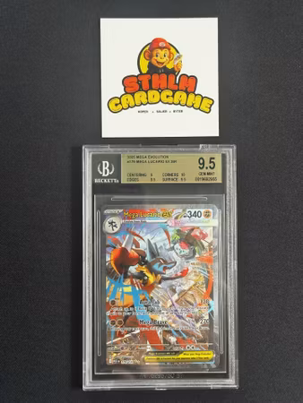 Mega Lucario ex Beckett 9,5