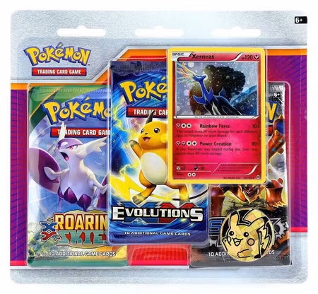 XY 3 Pack Blister Xerneas - XY - BREAKthrough
