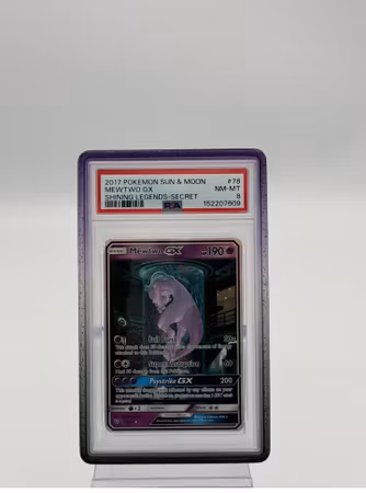 Mewtwo GX PSA 8