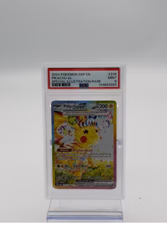 Pikachu Ex Surgin Sparks PSA 9