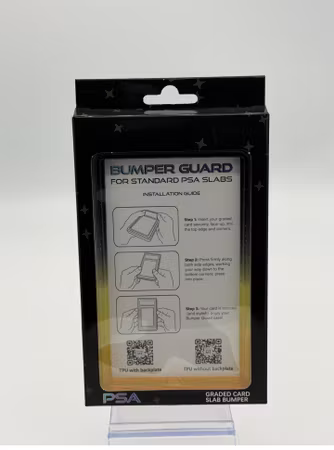 PSA Graded Card Slab Guard- Black And Yellow