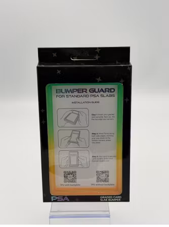 PSA Graded Card Slab Guard- Green And Orange