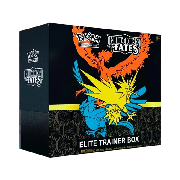 Hidden Fates Elite Trainer Box (Litet släpp framtill, hel i plasten)