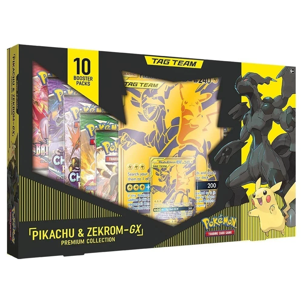 Pikachu & Zekrom Gx Premium Collection