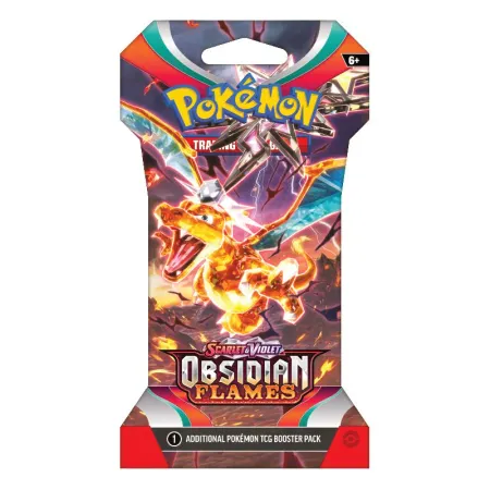 Obsidian Flames Sleeved Booster