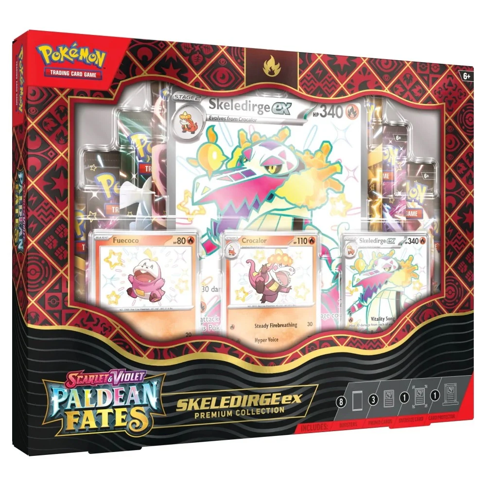 Paldean Fates Skeledrig ex Box