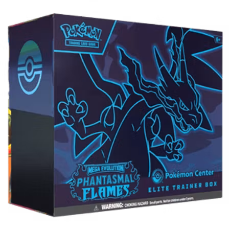 phantasmal flames ETB POKEMON CENTER
