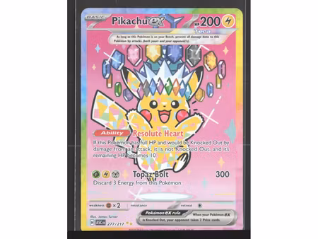 Pikachu ex - 277/217 - Ascended Heroes