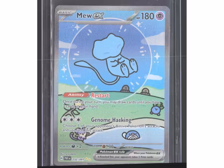 Mew ex - 232/091 - Paldean Fates
