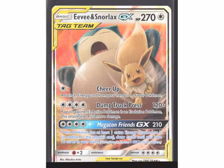 Eevee & Snorlax-GX - 120/181 - Team Up