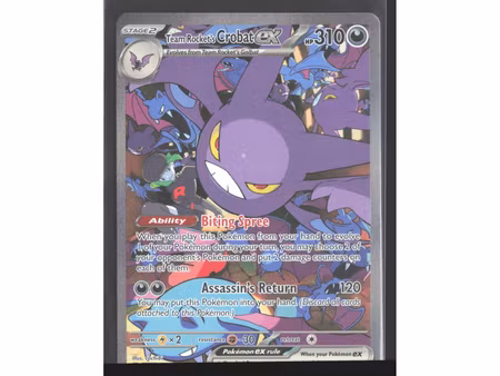 Team Rocket's Crobat ex - 234/182 - Destined Rivals