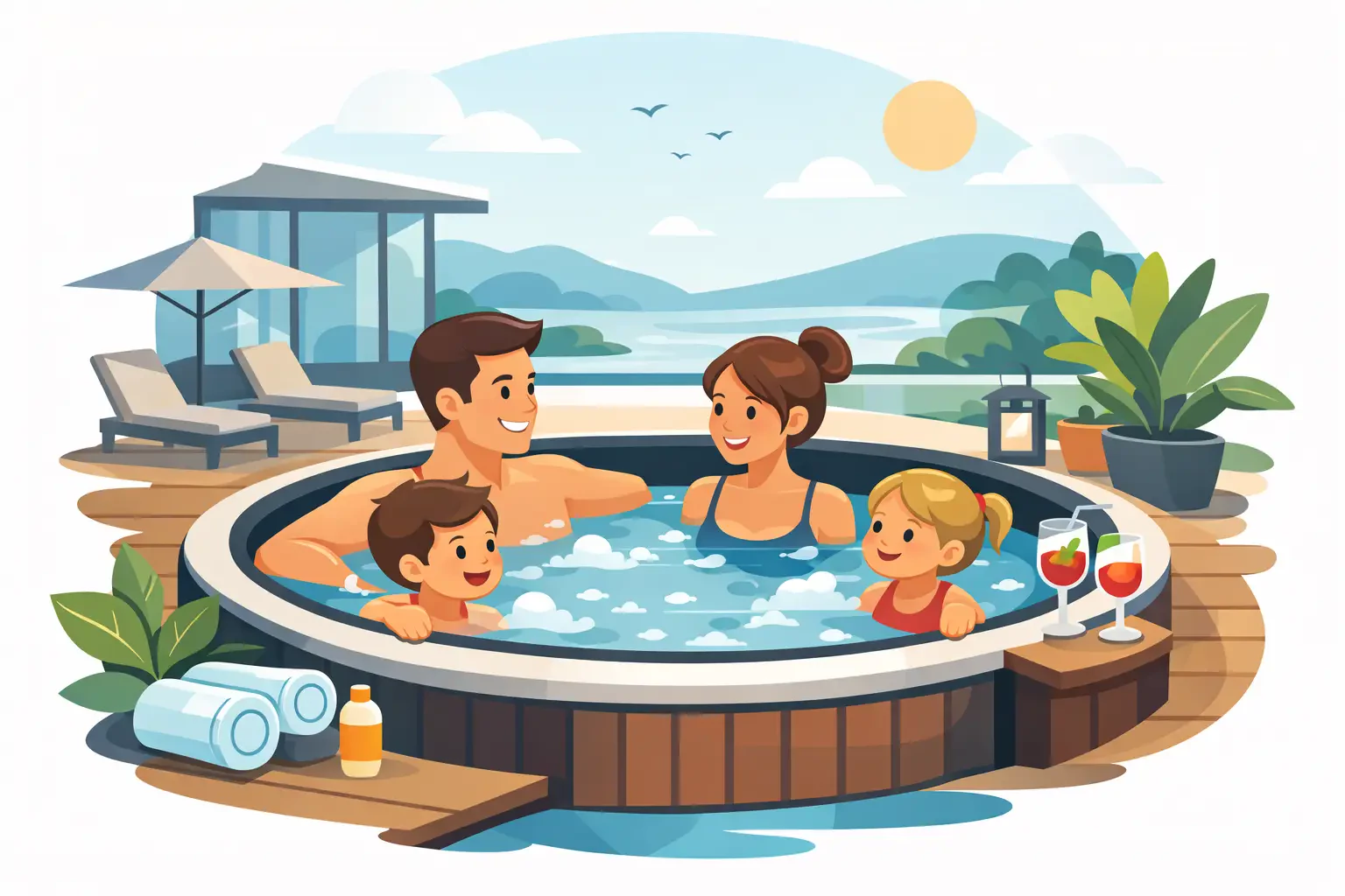 Bästa spabad för familjen - så väljer du rätt