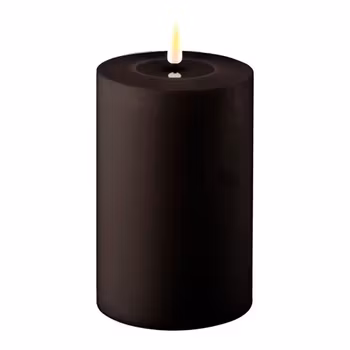 Utendørs kubbelys 7,5x15cm, Svart