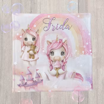 Vaskeklut - enhjørning