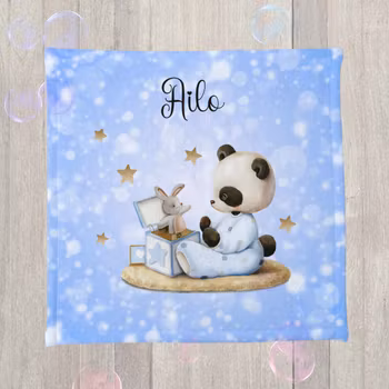 Vaskeklut - Panda leker