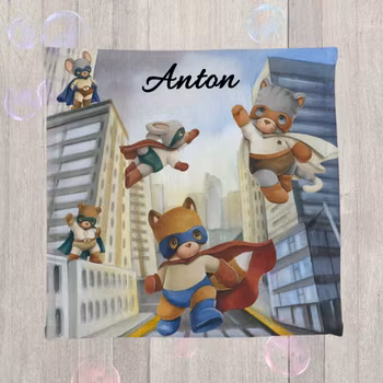 Vaskeklut - Superhelter