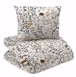 Cecilia Bäddset Beige Enkeltäcke 150x210 Redlunds