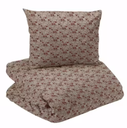 Elvira Bäddset Bäckebölja Mullvad Blommor Enkeltäcke 150x210 Redlunds