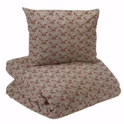 Elvira Påslakanset Bäckebölja Mullvad Blommor Enkeltäcke 150x210 Redlunds