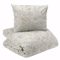 Hage Bäddset Pastell Blommigt Enkeltäcke 150x210 Redlunds
