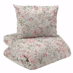 Hage Påslakanset Pistage Blommigt Enkeltäcke 150x210 Redlunds