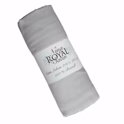 Lakan Satin Grå BCI Bomull Dubbelsäng 240x260 Nina Royal