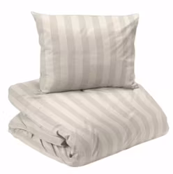 Mirage Bäddset Hotell Satin Champagne Enkeltäcke 150x210 Redlunds