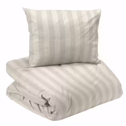 Mirage Påslakanset Hotell Satin Champagne Enkeltäcke 150x210 Redlunds