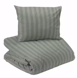 Mirage Bäddset Hotell Satin Grön Enkeltäcke 150x210 Redlunds