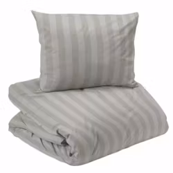 Mirage Påslakanset Hotell Satin Sand Enkeltäcke 150x210 Redlunds