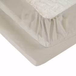 Dra på lakan Enkelsäng 90x200 Beige Nina Royal