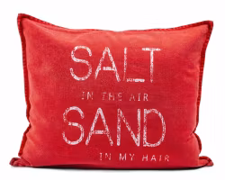 Kuddfodral Salt In The Air 50x60 Röd Lord Nelson Victory
