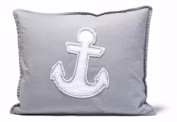 Kuddfodral Anchor Grå 50x60 cm Lord Nelson Victory