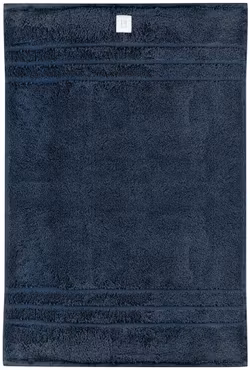 Handduk Frotte 65x135 cm Marinblå Kosta Linnewäfveri