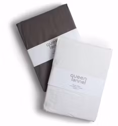 Dra-på-lakan 90x200 Vit Queen Anne