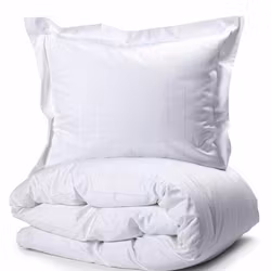 Liverpool Påslakanset Vit Satin Dubbeltäcke 230x220 Kosta Linnewäfveri