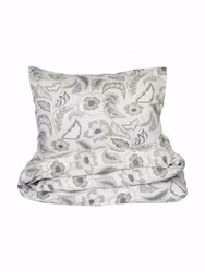 Gillanda Bäddset Natur Satin Enkeltäcke 150x210 Kosta Linnewäfveri