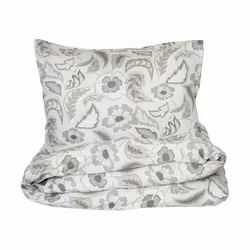 Gillanda Påslakanset Natur Satin Enkeltäcke 150x210 Kosta Linnewäfveri